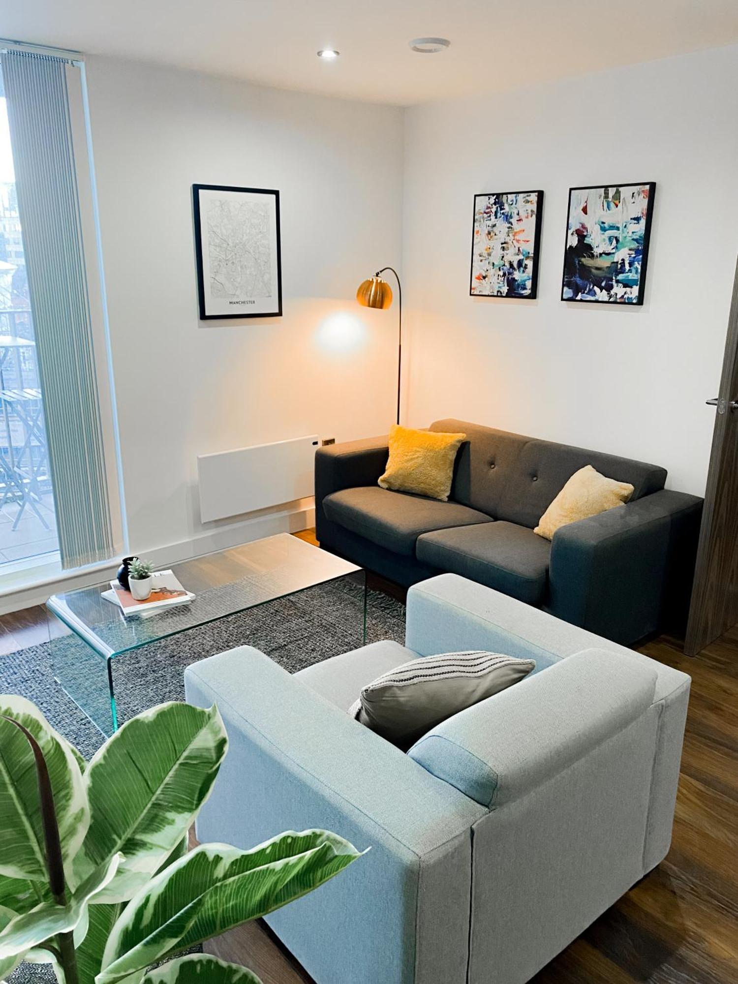 The Panda - Modern 2 Bedroom Apt In Manchester City Centre Esterno foto